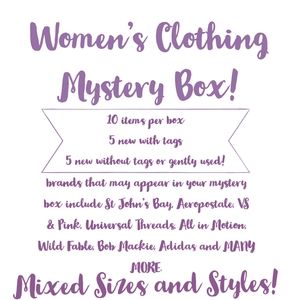 Women's Clothing Mystery Box! Perfect for Resellers!